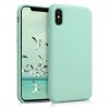 Pouzdro pro Apple iPhone X / iPhone XS, silikonové, zelené, 46313.71