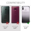 Obal na HTC U12 Life, Ekologická kůže, Černý, 46335.01