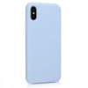 Pouzdro pro Apple iPhone X / iPhone XS, silikonové, modré, 42495.58