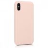 Pouzdro pro Apple iPhone X / iPhone XS, silikonové, růžové, 42495.10