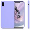 Pouzdro pro Apple iPhone XS Max, silikonové, fialové, 45909.108