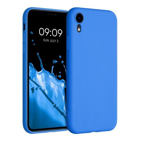 Pouzdro pro Apple iPhone XR, silikonové, modré, 45918.104