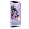 Pouzdro pro Apple iPhone X / iPhone XS, silikonové, fialové, 46313.108