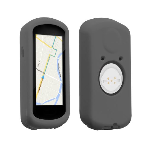 Ochranné pouzdro pro GPS Garmin Edge 1030/Edge 1030 Plus, Kwmobile, šedá, silikonová, 43314.22