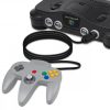 Sada 2 prodlužovacích kabelů pro Nintendo 64 Controller, Kwmobile, Black, Plastic, 46834.01