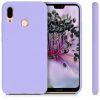 Pouzdro pro Huawei P20 Lite, silikonové, fialové, 45687.108