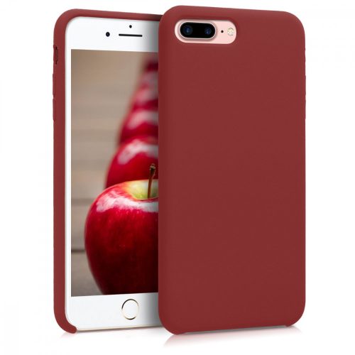 Pouzdro pro Apple iPhone 8 Plus / iPhone 7 Plus, silikonové, červené, 40842.20