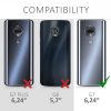 Kryt pro Motorola Moto G7 / Moto G7 Plus, textilní, šedý, 47487.01