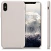 Pouzdro pro Apple iPhone X / iPhone XS, silikonové, béžové, 46313.11