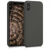 Pouzdro pro Apple iPhone X / iPhone XS, silikonové, zelené, 42495.107