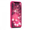 Pouzdro pro Apple iPhone X / iPhone XS, silikonové, růžové, 46313.08