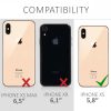 Pouzdro pro Apple iPhone X / iPhone XS, silikonové, oranžové, 46313.69