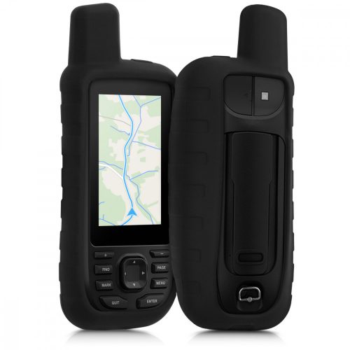 Ochranné pouzdro pro GPS Garmin GPSMAP 66s/GPSMAP 66st, Kwmobile, Black, Silikon, 48044.01