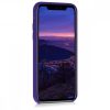 Pouzdro pro Apple iPhone X / iPhone XS, silikonové, fialové, 42495.38