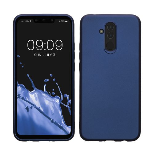 Pouzdro pro Huawei Mate 20 Lite, silikonové, modré, 46203.64