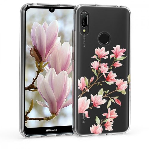 Pouzdro pro Huawei Y6 (2019), silikonové, růžové, 48121.03