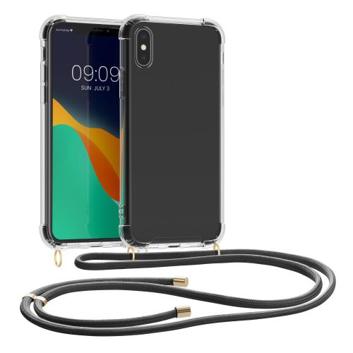 Pouzdro pro Apple iPhone X / iPhone XS, silikonové, průhledné, 47248.22