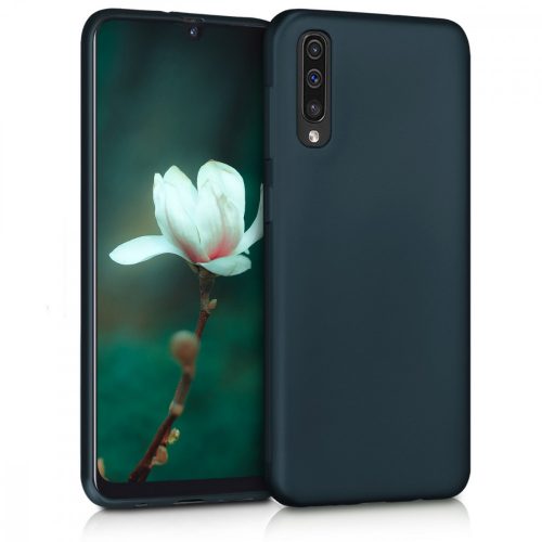 Pouzdro pro Samsung Galaxy A50, silikonové, zelené, 48056.14