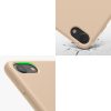 Pouzdro pro Apple iPhone 8 / iPhone 7 / iPhone SE 2, silikonové, krémové, 40225.154