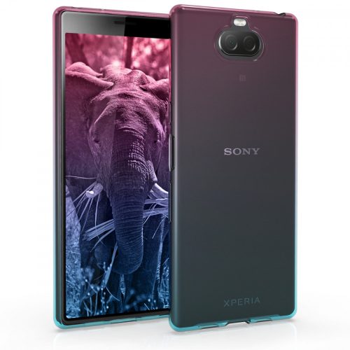 Pouzdro pro Sony Xperia 10, silikonové, růžové, 46564.06