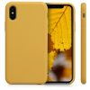 Pouzdro pro Apple iPhone X / iPhone XS, silikonové, žluté, 42495.143