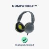 Sada 2 náušníků pro sluchátka Skullcandy Hesh 2.0, Kwmobile, černá, paměťová pěna, 48910.01