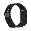 Řemínek pro Xiaomi Amazfit Cor 1 / Amazfit Band 1, kwmobile, silikon, černý, 49307.01