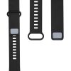 Řemínek pro Xiaomi Amazfit Cor 1 / Amazfit Band 1, kwmobile, silikon, černý, 49307.01