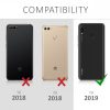 Sada 3 ochranných fólií pro Huawei Y9 (2019), Kwmobile, Přední, Transparent, 49392.1