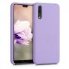 Pouzdro pro Huawei P20, Silicon, Purple, 45689.108