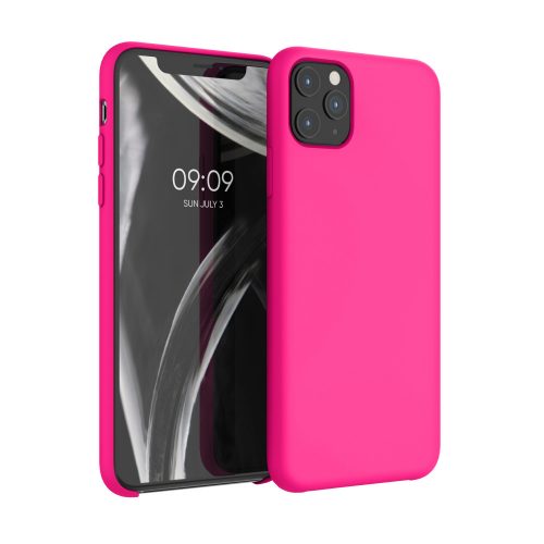 Pouzdro pro Apple iPhone 11 Pro Max, silikonové, růžové, 49725.08