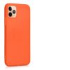 Pouzdro pro iPhone 11 Pro Max, silikonové, oranžové, 49782.69