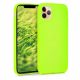 Pouzdro pro Apple iPhone 11 Pro Max, silikonové, žluté, 49782.75