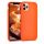 Pouzdro pro Apple iPhone 11 Pro, silikonové, oranžové, 49781.69