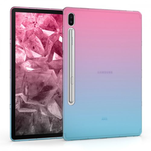 Kryt pro Samsung Galaxy Tab S6, silikonový, růžový, 49932.01