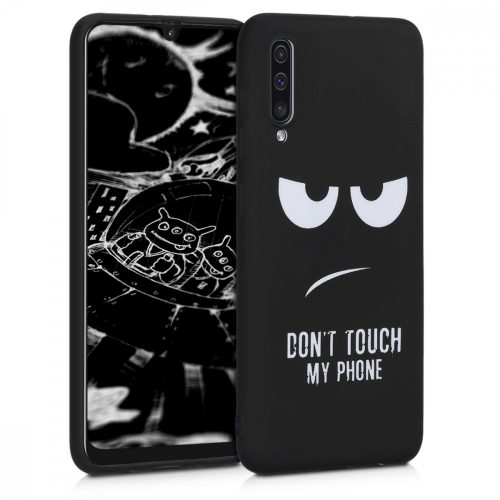 Pouzdro pro Samsung Galaxy A50, silikonové, černé, 48656.04