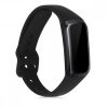 Sada 2 popruhů pro Samsung Galaxy Fit (SM-R370), kwmobile, silikon, modrá / černá, 50233.01