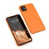 Pouzdro pro Apple iPhone 11, silikonové, oranžové, 49724.150