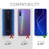 Pouzdro pro Xiaomi Mi 9 Lite, silikonové, černé, 50582.47