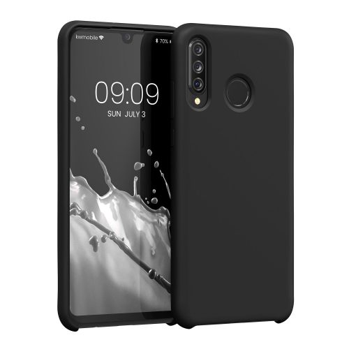 Pouzdro pro Huawei P30 Lite, silikonové, černé, 47510.01