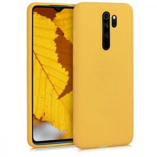 Pouzdro pro Xiaomi Redmi Note 8 Pro, silikonové, žluté, 50242.143