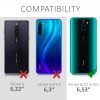 Pouzdro pro Xiaomi Redmi Note 8 Pro, silikonové, žluté, 50242.143