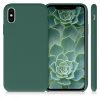 Pouzdro pro Apple iPhone X / iPhone XS, silikonové, zelené, 42495.166