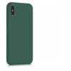 Pouzdro pro Apple iPhone X / iPhone XS, silikonové, zelené, 42495.166