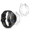 Sada 2 pouzder pro Garmin Vivoactive 4S, kwmobile, silikon, transparentní, 50940.01