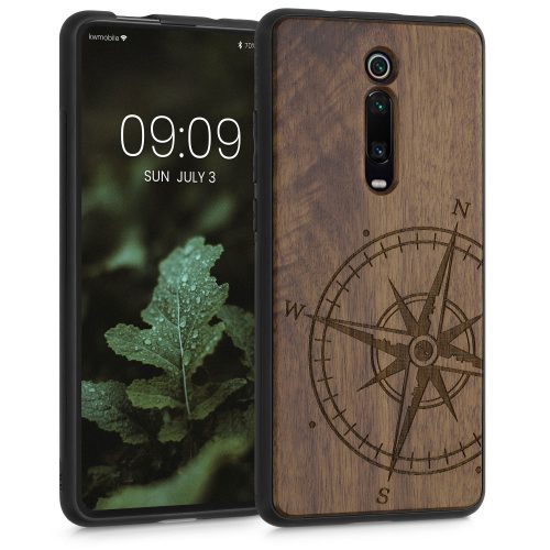 Pouzdro pro Xiaomi MI 9T / Mi 9T Pro / Redmi K20, dřevo, hnědé, 50041.02