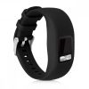 Sada 2 popruhů pro Garmin Vivofit 4, kwmobile, silikon, černá, 50976.04