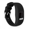 Sada 2 popruhů pro Garmin Vivofit 4, kwmobile, silikon, černá, 50976.04