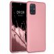 Pouzdro pro Samsung Galaxy A71, Silicon, Rose Gold, 51213.31