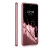 Pouzdro pro Samsung Galaxy A71, Silicon, Rose Gold, 51213.31